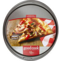 Good Cook Pizza Pan, 12 in - 1 Each 