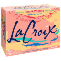 LaCroix Sparkling Water, Pamplemousse (Grapefruit) - 12 Each 