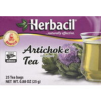 Herbacil Tea, Artichoke - 25 Each 