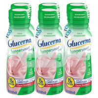 Glucerna Shake, Classic Strawberry - 6 Each 