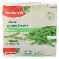 Brookshire's Classic Whole Green Beans - 12 Ounce 