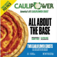 Caulipower Cauliflower Crusts, All About the Base - 11 Ounce 