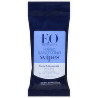 EO Wipes, Hand Sanitizing, French Lavender - 10 Each 