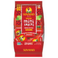 Sun-Maid Mini-Snacks® California Sun-Dried Raisins 12-Count Bag/.5oz Cartons