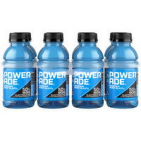 Powerade  Electrolyte Enhanced Mountain Berry Blast Sports Drink, 8 Count Bottles - 12 Fluid ounce 