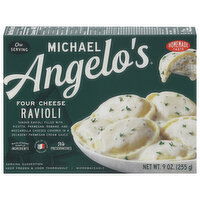 Michael Angelo's Ravioli, Four Cheese - 9 Ounce