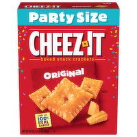 Cheez-It Baked Snack Crackers, Original, Party Size