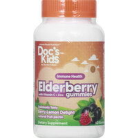 Docs Kids Elderberry with Vitamin C + Zinc, Gummies - 60 Each 