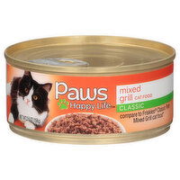 Paws Happy Life Cat Food, Mixed Grill, Classic - 5.5 Ounce 