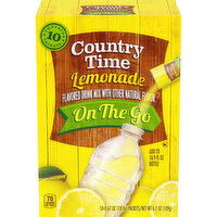 Country Time On-The-Go Powdered Drink Mix, Sugar-Sweetened Lemonade - 6.7 Ounce 