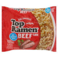 Nissin Ramen Noodle Soup, Beef Flavor