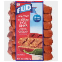 FUD Jalapeno/Cheddar Hot Links - 14 Each