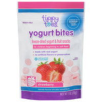 Tippy Toes Yogurt Bites, Strawberry - 1 Ounce 