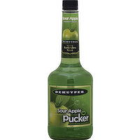 DeKuyper Schnapps, Sweet & Sour, Sour Apple Pucker - 750 Millilitre 