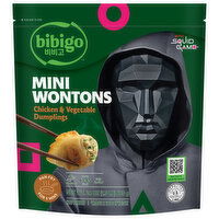 Bibigo Wontons, Chicken & Vegetable, Mini - 24 Ounce 