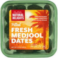 Bard Valley Natural Delights Pitted Fresh Medjool Dates - 12 Ounce 