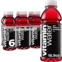 vitaminwater xxx, Electrolyte Enhanced Water W/ Vitamins, Açai-Blueberry-Pomegranate Drinks - 6 Each 