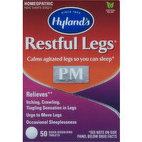 Hyland's Restful Legs, Homeopathic, Quick-Dissolving Tablets