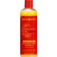 Creme of Nature Shampoo, Moisture & Shine, Argan Oil, Sulfate-Free - 12 Ounce 