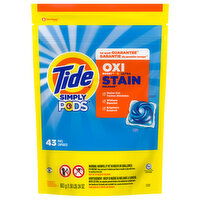 Tide Detergent, Refreshing Breeze, OXI Boost + Ultra Stain, Pacs