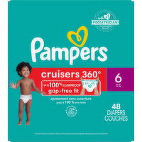 Pampers Diapers, Size 6 (35+ lb), Super Pack