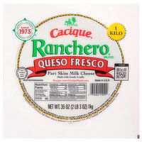 Cacique Cheese, Part Skim Milk, Queso Fresco - 35 Ounce 