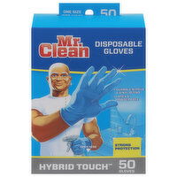 Mr. Clean Gloves, Disposable, One Size Fits Most - 50 Each 