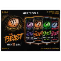 Beast Beer, Variety Pack 2, Assorted - 12 Each