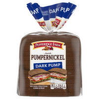 Pepperidge Farm Bread, Pumpernickel, Jewish, Dark Pump