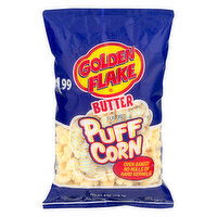 Golden Flake Puffcorn, Butter Flavor - 6 Ounce 