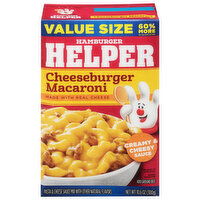 Helper Macaroni, Cheeseburger, Value Size - 10.6 Ounce 