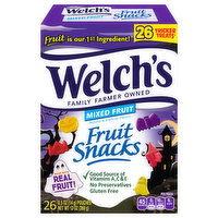 Welch's Fruit Snacks, Mixed Fruit - 26 Each 