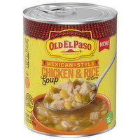 Old El Paso Soup, Chicken & Rice, Mexican Style, Mild - 18.5 Ounce 