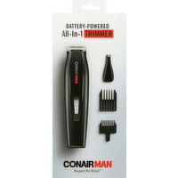 conair Trimmer, All-in-One, Battery-Powered - 1 Each 