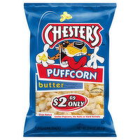 Chester's Chester's Puffcorn, Butter, 3.25 Ounce 