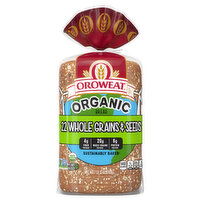 Oroweat Bread, Organic, 22 Whole Grains & Seeds