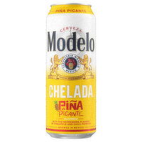 Modelo Chelada Pina Picante Flavored Beer - 24 Fluid Ounce
