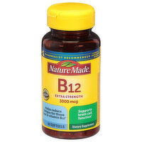 Nature Made Vitamin B12, Extra Strength, 3000 mcg, Softgels