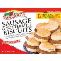 Swaggerty's Farm Sausage & Buttermilk Biscuits, Snack Size