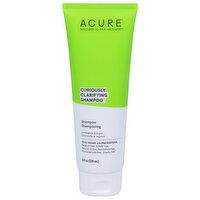 Acure Shampoo, Curiously Clarifying, Lemongrass & Argan - 8 Fluid ounce 