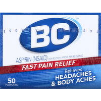 B&C Pain Relief, Fast, Powders - 50 Each 