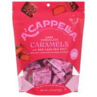 A'Cappella Caramels, Dark Chocolate - 3.25 Ounce 