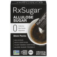 RxSugar Allulose Sugar, Stick Packs