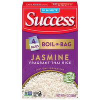 Success Thai Rice, Fragrant, Jasmine, Boil-in-Bag - 4 Each 