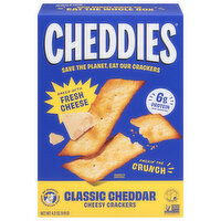 Cheddies Cheesy Crackers, Classic Cheddar - 4.2 Ounce 