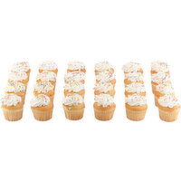 Fresh White Cupcakes With White Icing - 1 Each 