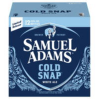 Samuel Adams Beer, Cold Snap, White Ale