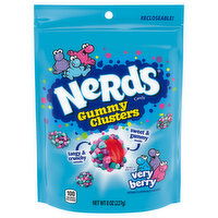 Nerds Candy, Gummy Clusters, Very Berry - 8 Ounce 