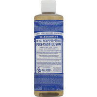 Dr. Bronner's Pure-Castile Soap, 18-in-1 Hemp, Peppermint