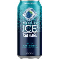 Sparkling Ice Sparkling Water, Zero Sugar, Blue Raspberry